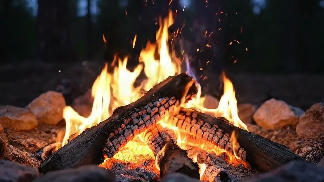 Nature Campfire Sounds for Deep Relaxation