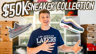 My $50,000 Sneaker Collection! (Part 1 - Giveaway!)