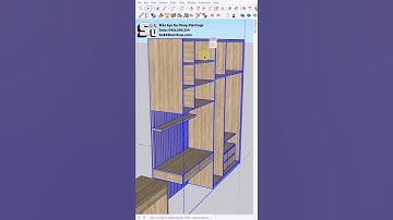 Xoay chiều vân gỗ siêu nhanh trong Sketchup. Plugin by Đặng Tiến Dũng #su84 #sketchup