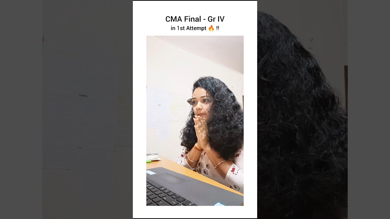 🔥CMA Final Result Reaction ✅ #resultreaction #result #hardworkpaysoff #cmafinals