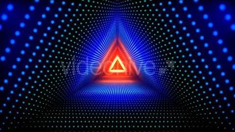 Triangle Dot Horizon Tunnel-After Effects Template Videohive