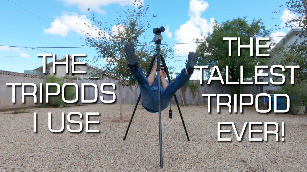 The Tripods I Use and the Tallest Tripod Ever from Feisol! YouTube