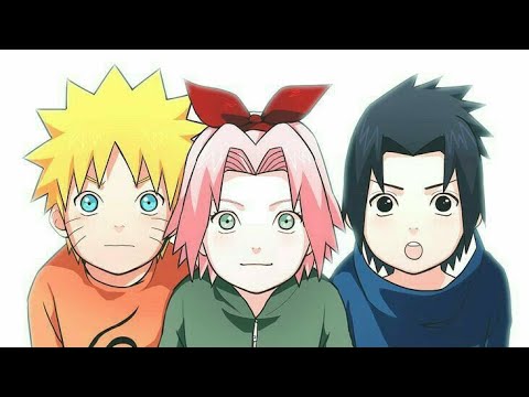 NARUTO SAKURA E SASUKE Criança / Drawing Naruto Sakura e Sasuke Child 🤍 