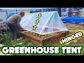 How to make a Greenhouse Tent for a Garden Bed Box.