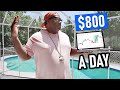 Supply & Demand Scalping! How To Make $800 In A DAY Trading Nas100