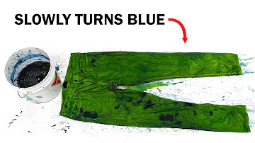Are jeans still dyed with indigo?
