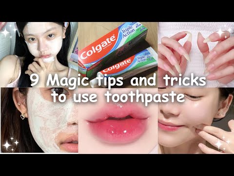 9 MAGIC benefits of toothpaste beauty tips and tricks