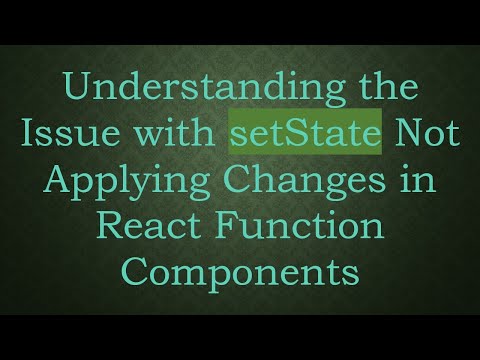 Understanding the Issue