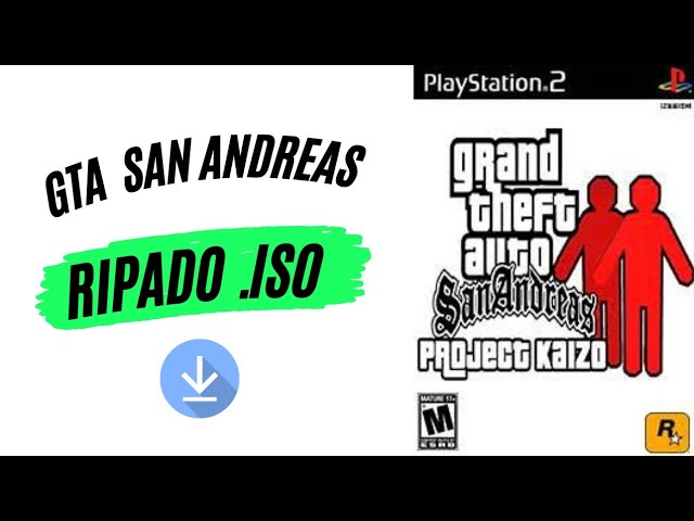 Baixar GTA San Andreas Project Kaizo 2.2 PT-BR PS2 ISO Grátis