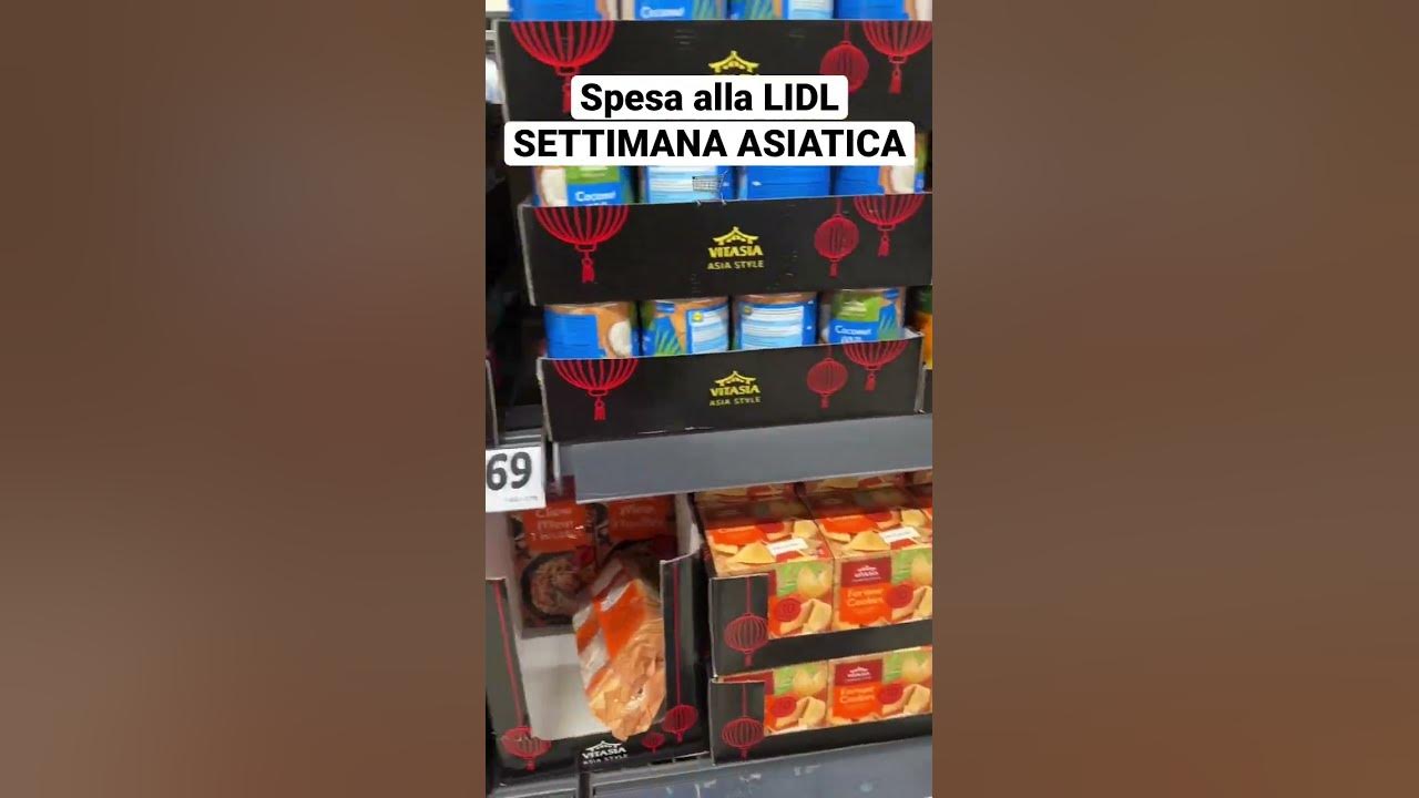 SPESA SETTIMANA ASIATICA ALLA LIDL! 🛒 YouTube
