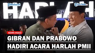 Momen Gibran Rakabuming Dan Prabowo Subianto Menghadiri Acara Harlah Pmii Di Solo