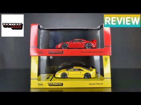 ミニカー TARMAC iXO Ferrari F40 Lightweight RED Amazon.com: F40 Lightweight Red Road64 Series 1/64 Diecast