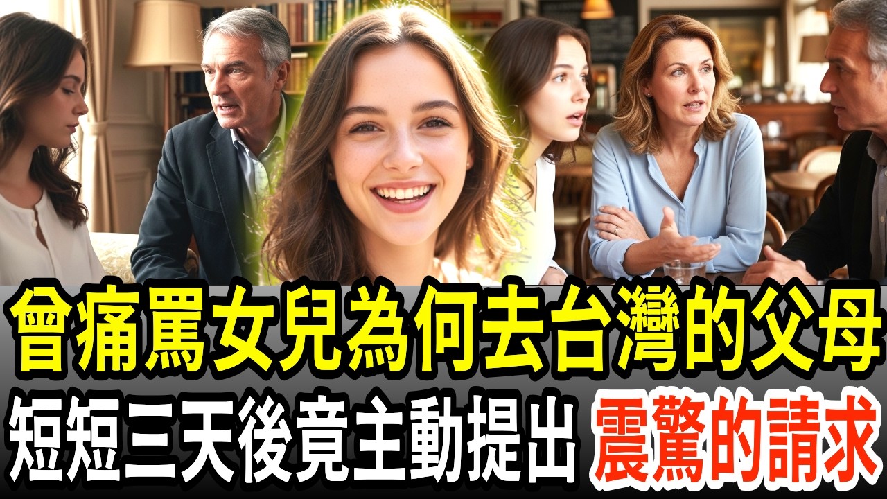 強烈反對女兒赴台的法國父母,在台北待了三天後,對女兒說的話讓她當場淚崩