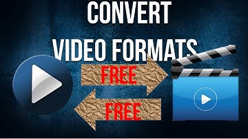How to change a videos format to MP4 MOV AVI WMV and more (FREE) (No Software needed)