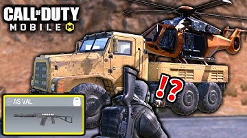 【CoD:MOBILE】新武器『AS VAL』トラックヘリ合体実験！【CoDモバイル/ゆっくり実況】