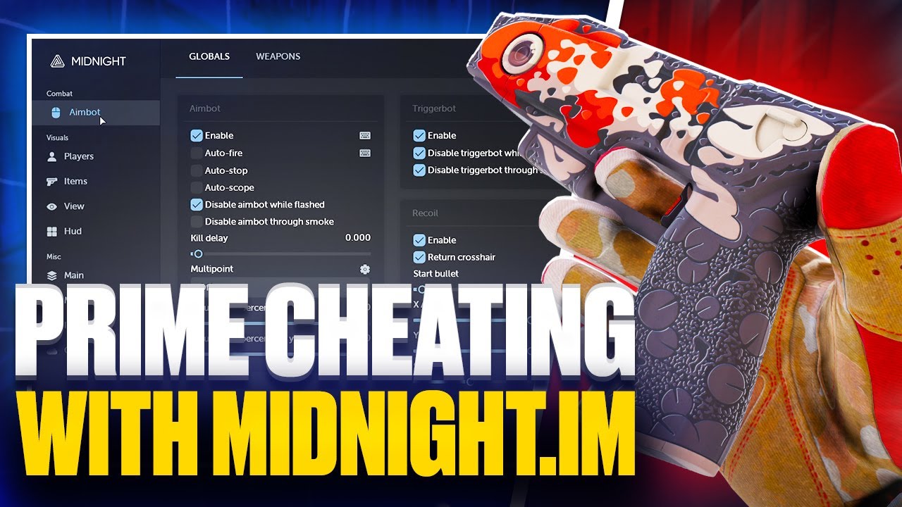 CS2 LEGIT CHEATERS Made Me TURN OBVIOUS… (ft. midnight.im)
