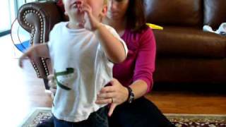 Caleb's First Steps