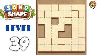 Sand Shape Level 39 Walkthrough