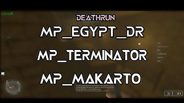 Call of duty 2 Deathrun multiplayer mp_egypt_dr_mp_terminator