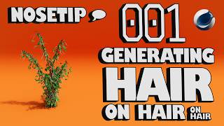 #cinema4d Tip 001 - Generating Dynamic Hair on Hair on Hair