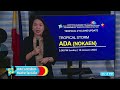 Press Briefing: Tropical Storm ADA {NOKAEN} issued at 5:00 PM | January 18, 2026 - Sunday