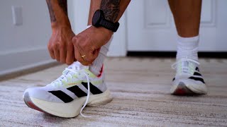 First Time In Carbon Shoes Fastest Run Ever Beginner Adidas Adios Pro 4 Review