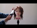 【ウィッグカット】45. レイヤーカット
