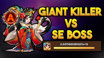 Idle Heroes - Giant Killer Vesa Destroying SE Boss