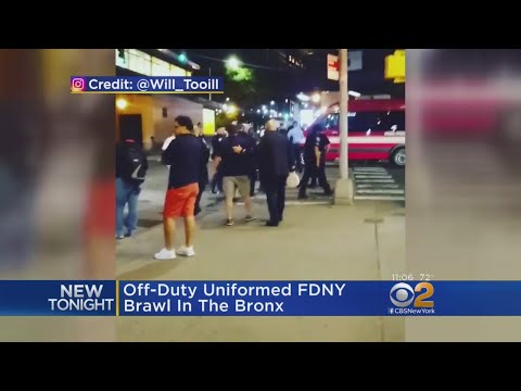 Off-Duty FDNY Members Brawl In The Bronx