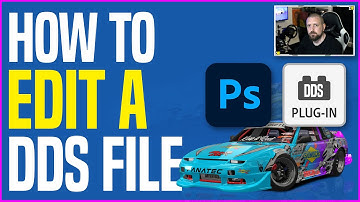 How To Edit Open A DDS File in Photoshop 2022 - Assetto Corsa Car Skin