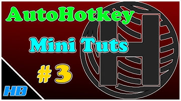 AutoHotkey Mini Tutorial #3 "RUN" (Running Programs Using AutoHotkey)