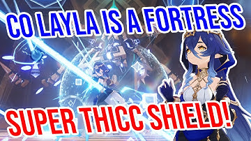 C0 Layla is a FORTRESS! Genshin Impact 3.2