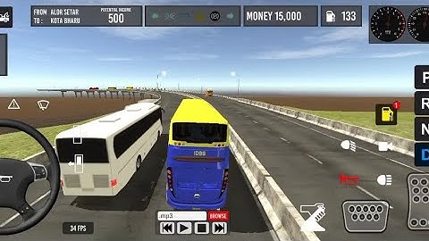 IBDB Bus simulator | Malaysia Bus simulator 3d studio Gameplay Android, iOS #bussimulator