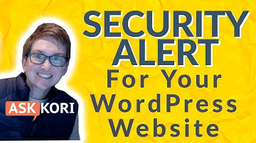 Security Alert for Your WordPress Website