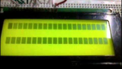 LCD 8-bit interface using PIC16F84