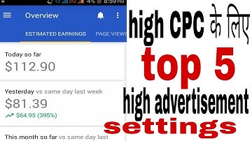 how to get high CPC ads on Android app for high income what is CPC ? | Hindi में