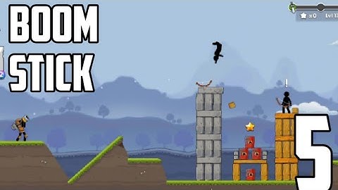 boom stick gameplay walkthrough part 5 (Android, iOS)