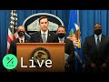 LIVE: Justice Department Officials Announce Global Resolution in Foreign Battery Case