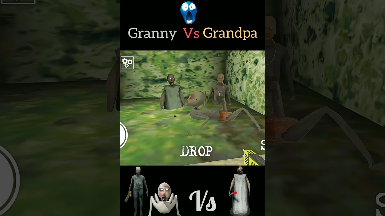 Granny Chapter 2 Gameplay Versus Grandpa 