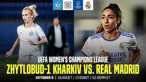 WFC Kharkiv vs. Real Madrid | UEFA Women's Champions League Matchday 1 Full Match