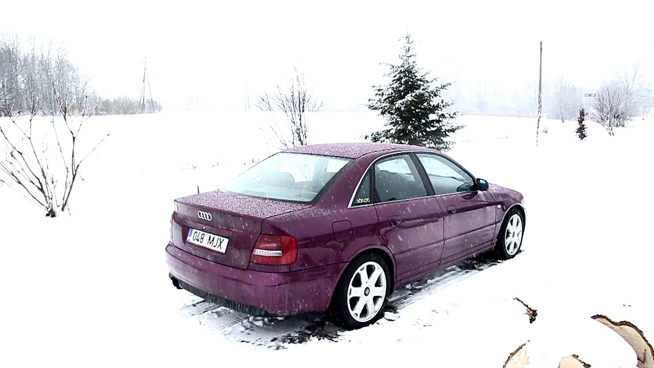 Audi S4 B5  catless sound with forge 004 diverter valves