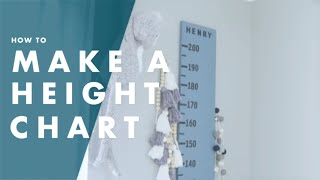 How To Make A Height Chart For Kids - Bunnings Warehouse