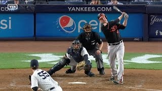 Mark Trumbo Grand Slam | Orioles @ Yankees | April 28th, 2017