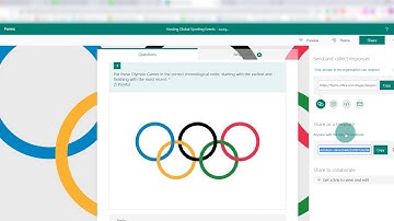 Microsoft Forms - How To Distribute (Share) a Quiz (Part 2)
