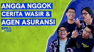 ANGGA NGGOK CEO DENGAN SEJUTA CERITA‼️😂(PART II) | SPILL at infipop