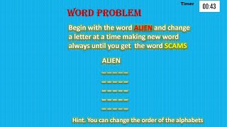 Changing Letters Quiz Puzzles #Game. #Challenge your brain 5 letter Words Edition screenshot 2