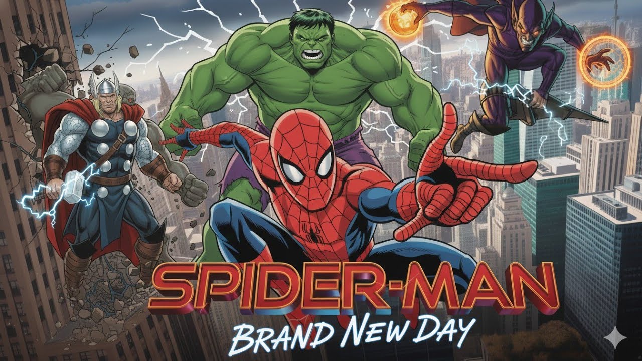 Spider Man - Brand New Day । Full Movie । Hindi Dubbed 