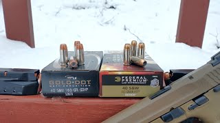 A Very Personal .40 S&W Test - Speer Gold Dot VS Federal HST - Which is Your Favorite?