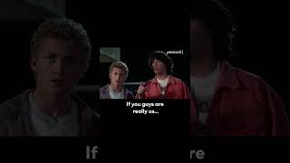 Bill And Ted Excellent Adventure Meeting Themselves