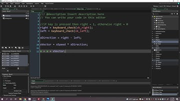 Getting Started with GameMaker Studio 2: Adding movement Code